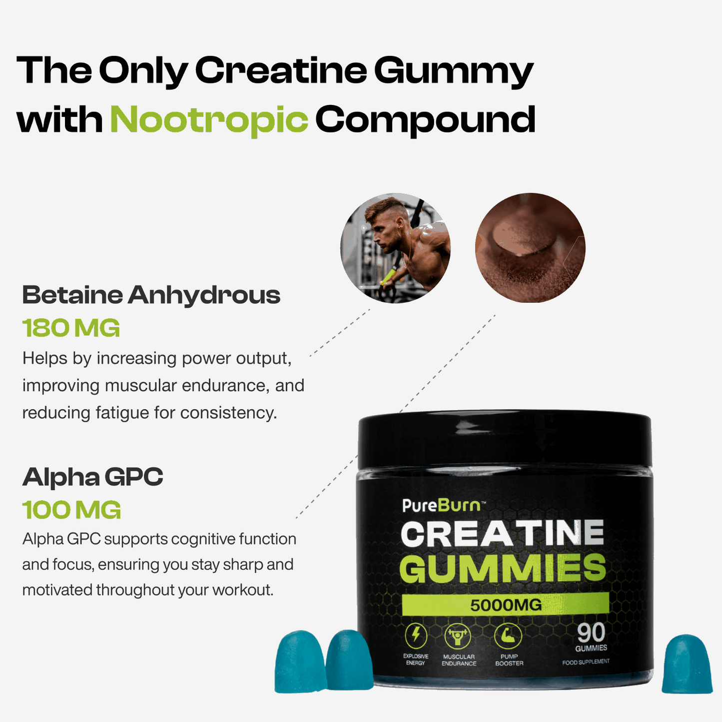 Creatine Gummies - PureBurn Fit